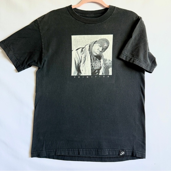 Primitive Other - Primitive x Notorious B.I.G. Black Graphic Tee M Rap Hip Hop Streetwear Biggie